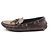 Scarpe da guida in pelle Gloria Lyne di Louis Vuitton Marrone Bronzo - vista 5