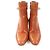 Hermès Saint Germain Kelly Metall-Leder Stiefel Braun - Ansicht 3