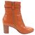 Hermès Saint Germain Kelly Metall-Leder Stiefel Braun - Ansicht 5