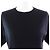 Prada Rundhals-Pullover aus Kaschmir mit kurzen Ärmeln Blau Marineblau - Ansicht 4