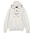 Sudadera de algodón bordada con el logo de Prada Gris