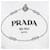 Sudadera de algodón bordada con el logo de Prada Gris - vista 4