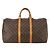 Borsa Keepall Louis Vuitton in tela Monogram 50 Marrone - vista 2
