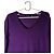 Autre Marque Pedro Del Hierro Lila Wollpullover mit Kristallen - Ansicht 2