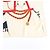 Chanel Mademoiselle Gripoix Colored Stone Scarf Beige Navy blue - view 4