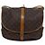 Louis Vuitton Saumur Monogram Canvas 35 Marrone - vista 2
