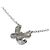 Collana in Platino 950 con Diamanti a Punto Croce Tiffany & Co. - vista 4