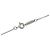 Collana in Platino 950 con Diamanti a Punto Croce Tiffany & Co. - vista 6