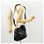Borsa a mano in pelle Gucci Bamboo 2way Nera Oro 001 1705 1638 Auth bs33593 Nero D'oro - vista 23