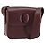 Cartier Borsa a Spalla Must Line in Pelle Bordeaux Oro Auth ki6537 D'oro Bordò