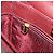 Cartier Borsa a Spalla Must Line in Pelle Bordeaux Oro Auth ki6537 D'oro Bordò - vista 20