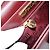 Cartier Borsa a Spalla Must Line in Pelle Bordeaux Oro Auth ki6537 D'oro Bordò - vista 21
