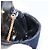 Pochette a Catena CHANEL Cotone Blu Navy Oro CC Auth bs33731 D'oro - vista 18