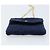 Pochette a Catena CHANEL Cotone Blu Navy Oro CC Auth bs33731 D'oro - vista 9