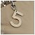 CHANEL Tote Bag No5 aus Canvas Beige mit silbernem CC Auth 169753 - Ansicht 15