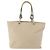 CHANEL Tote Bag No5 aus Canvas Beige mit silbernem CC Auth 169753 - Ansicht 3