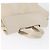 Hermès HERMES Valparaiso PM Handtasche Canvas Leder Creme Silber Auth bs33820 Roh - Ansicht 6