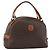 Céline Borsa a mano in tela Macadam CELINE in pelle PVC marrone oro Auth ep13628 D'oro