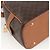 Céline Borsa a mano in tela Macadam CELINE in pelle PVC marrone oro Auth ep13628 D'oro - vista 11