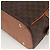 Céline Borsa a mano in tela Macadam CELINE in pelle PVC marrone oro Auth ep13628 D'oro - vista 12
