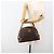 Céline Borsa a mano in tela Macadam CELINE in pelle PVC marrone oro Auth ep13628 D'oro - vista 22