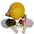 FENDI Custodia per Racchetta da Ping Pong Borsa a Spalla Pelle Gialla Argento Auth 166245SM Giallo