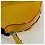 FENDI Custodia per Racchetta da Ping Pong Borsa a Spalla Pelle Gialla Argento Auth 166245SM Giallo - vista 14