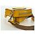 FENDI Custodia per Racchetta da Ping Pong Borsa a Spalla Pelle Gialla Argento Auth 166245SM Giallo - vista 5