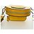 FENDI Custodia per Racchetta da Ping Pong Borsa a Spalla Pelle Gialla Argento Auth 166245SM Giallo - vista 6