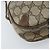 Gucci Borsa GG Supreme Web Sherry Line in PVC beige e oro 89 02 066 Auth ka2912 D'oro - vista 14