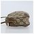 Gucci Borsa GG Supreme Web Sherry Line in PVC beige e oro 89 02 066 Auth ka2912 D'oro - vista 5