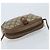 Gucci Borsa GG Supreme Web Sherry Line in PVC beige e oro 89 02 066 Auth ka2912 D'oro - vista 6