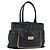 Chloé Borsa Tote in Pelle Nera e Oro Chloe Sally Auth BA10963 Nero D'oro