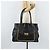 Chloé Borsa Tote in Pelle Nera e Oro Chloe Sally Auth BA10963 Nero D'oro - vista 23