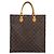 LOUIS VUITTON Borsa Sac Plat Monogram M51140 LV Auth BA10883 Monogramma - vista 13