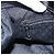 Borsa a mano in nylon nero e argento Gucci Bamboo Auth hk3536 - vista 19