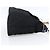 Borsa a mano in nylon nero e argento Gucci Bamboo Auth hk3536 - vista 5