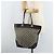 Borsa Tote GG Canvas Gucci Nera Oro 272377 Auth ka2892 Nero D'oro - vista 22