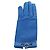 Hermès HERMES Medor Handschuhe Leder 6 1/2 Blau Auth ARZ096V - Ansicht 2