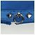Hermès HERMES Medor Handschuhe Leder 6 1/2 Blau Auth ARZ096V - Ansicht 5