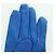 Hermès HERMES Medor Handschuhe Leder 6 1/2 Blau Auth ARZ096V - Ansicht 7