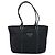 Borsa Tote Prada in nylon nero argento Auth BA10973 - vista 2