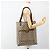 Sac tote en PVC beige GG Supreme Web Sherry Line de GUCCI Auth ep13605 - vue 21