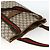 Sac tote en PVC beige GG Supreme Web Sherry Line de GUCCI Auth ep13605 - vue 6