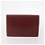 Borsa a mano in pelle Must Line di CARTIER 5 pezzi Bordeaux Oro Auth mr2109 D'oro Bordò - vista 3
