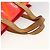 LOUIS VUITTON Borsa Reade PM Monogram Vernis Fluo Rosa Arancio M91903 Auth 173366A Arancione - vista 7