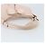 Borsa a Spalla Salvatore Ferragamo in Pelle Rosa Oro Auth ka3027 D'oro - vista 7