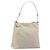 Borsa a Spalla PRADA Nylon Avorio Argento Autentica 173830 Crudo