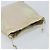 Borsa a Spalla PRADA Nylon Avorio Argento Autentica 173830 Crudo - vista 6