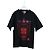 Dolce & Gabbana DOLCE&GABBANA D&G ~ Camiseta Jujutsu Kaisen de algodón negro Auth 167064SM